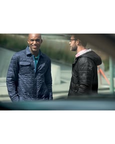 Two Men wearing the Cutter and Buck Rainier Jacket