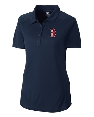 Womens Cutter and Buck DryTec Redsox Polo