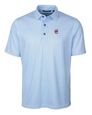 Mens Cutter and Buck Cubs Pike Polo