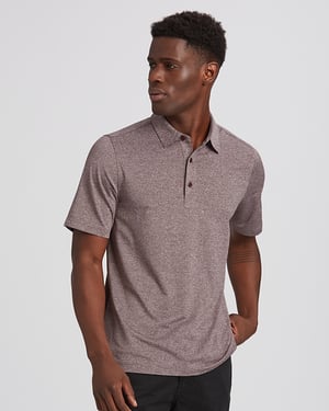 Cutter & Buck Forge Heathered Stretch Mens Polo
