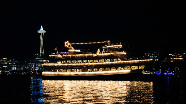 christmas cruise ship in seattle