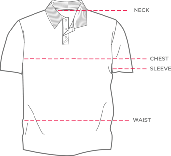 Mens Polo Fitting Guide