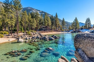 Where- Lake Tahoe, California 