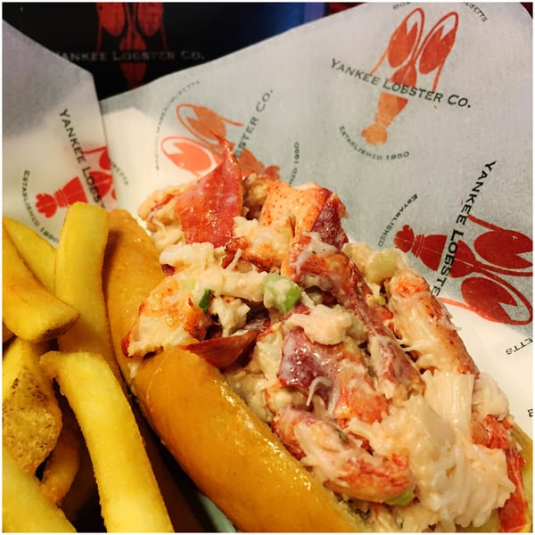 Yankee Lobster Roll at Fenway Park