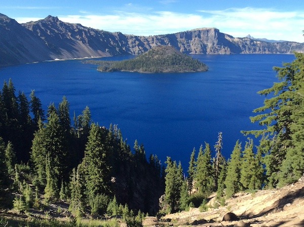 Crater Lake National Park panorama