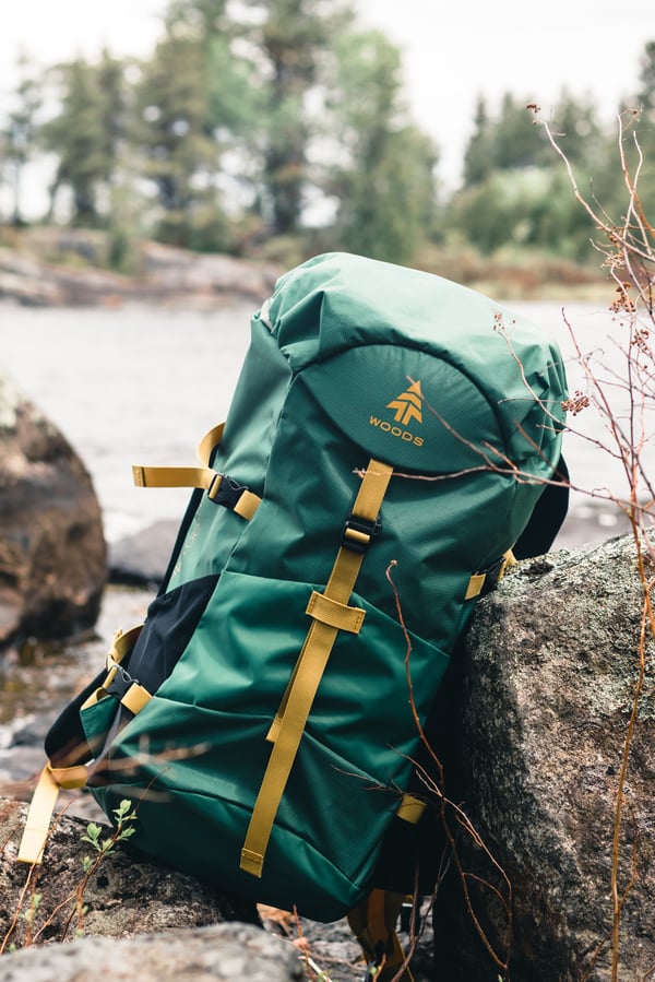 Durable backpack for hiking the Pacific Northwest in the fall